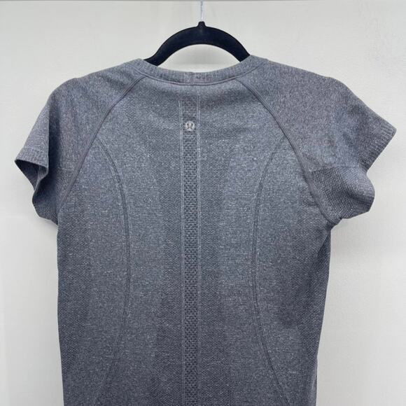 Lululemon Run Swiftly Tech Short Sleeve Tee Womens 8 Inkwell / Black - Picture 4 of 8